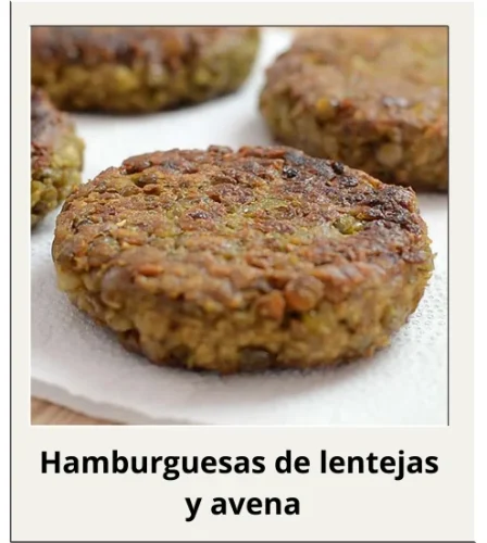 hamburguesa de lenteja